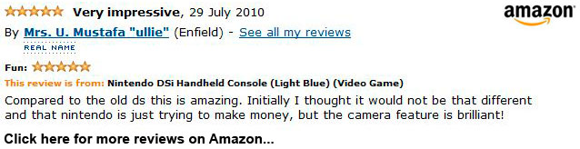 Light Blue Nintendo DSi Review 