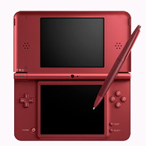 Burgundy Nintendo DSi XL