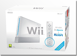 white wii sports pack